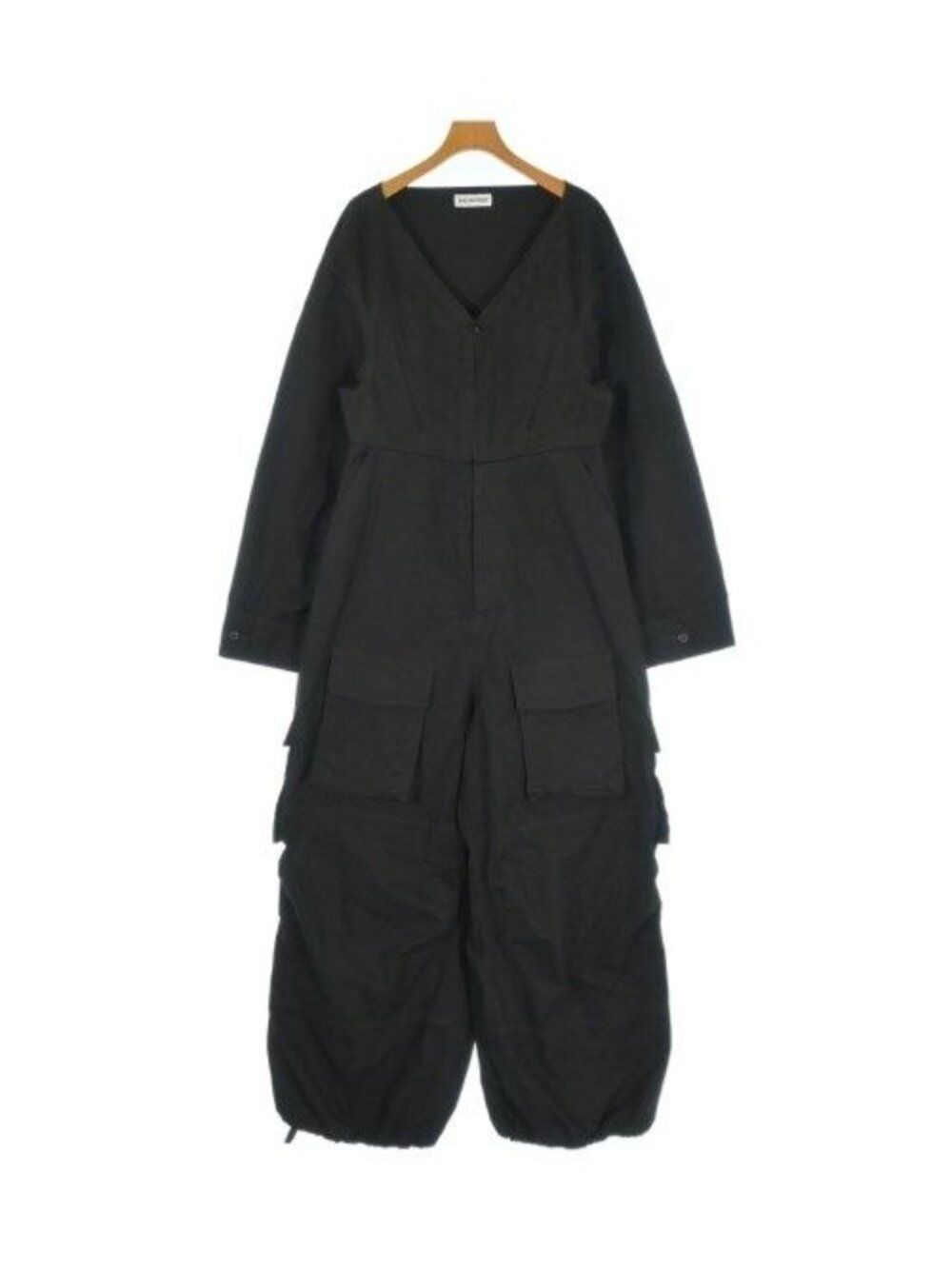 Balenciaga Jumpsuit Overalls Black